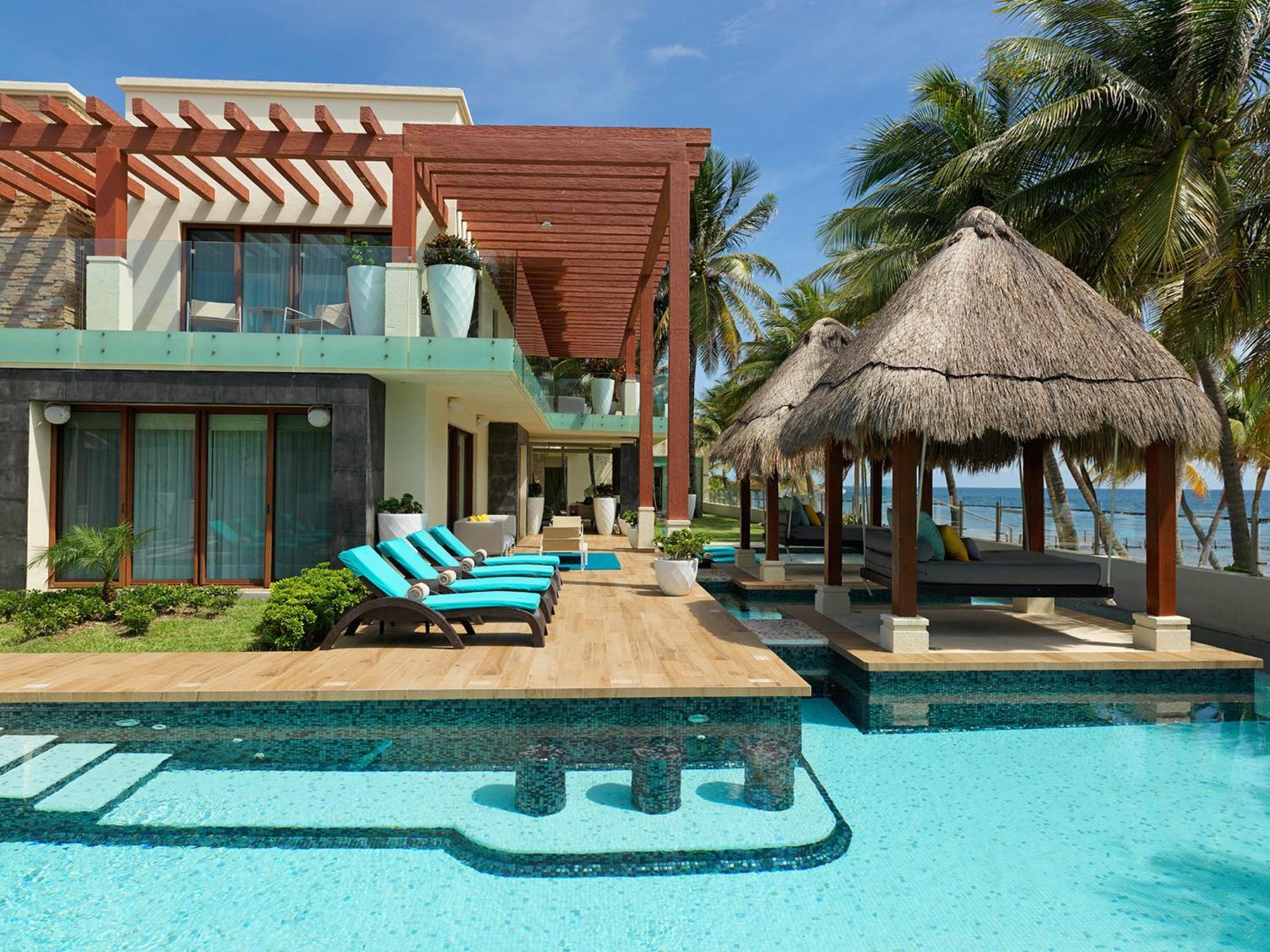 Azul Villa Esmeralda Puerto Morelos Exterior foto