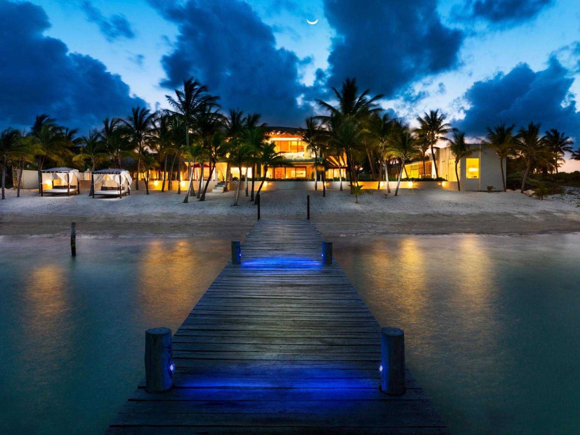 Azul Villa Esmeralda Puerto Morelos Exterior foto